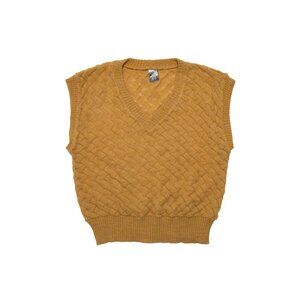 KAUFRING (West Germany) 70s, Lofted Yarn, Rib-Anchored Silhouette